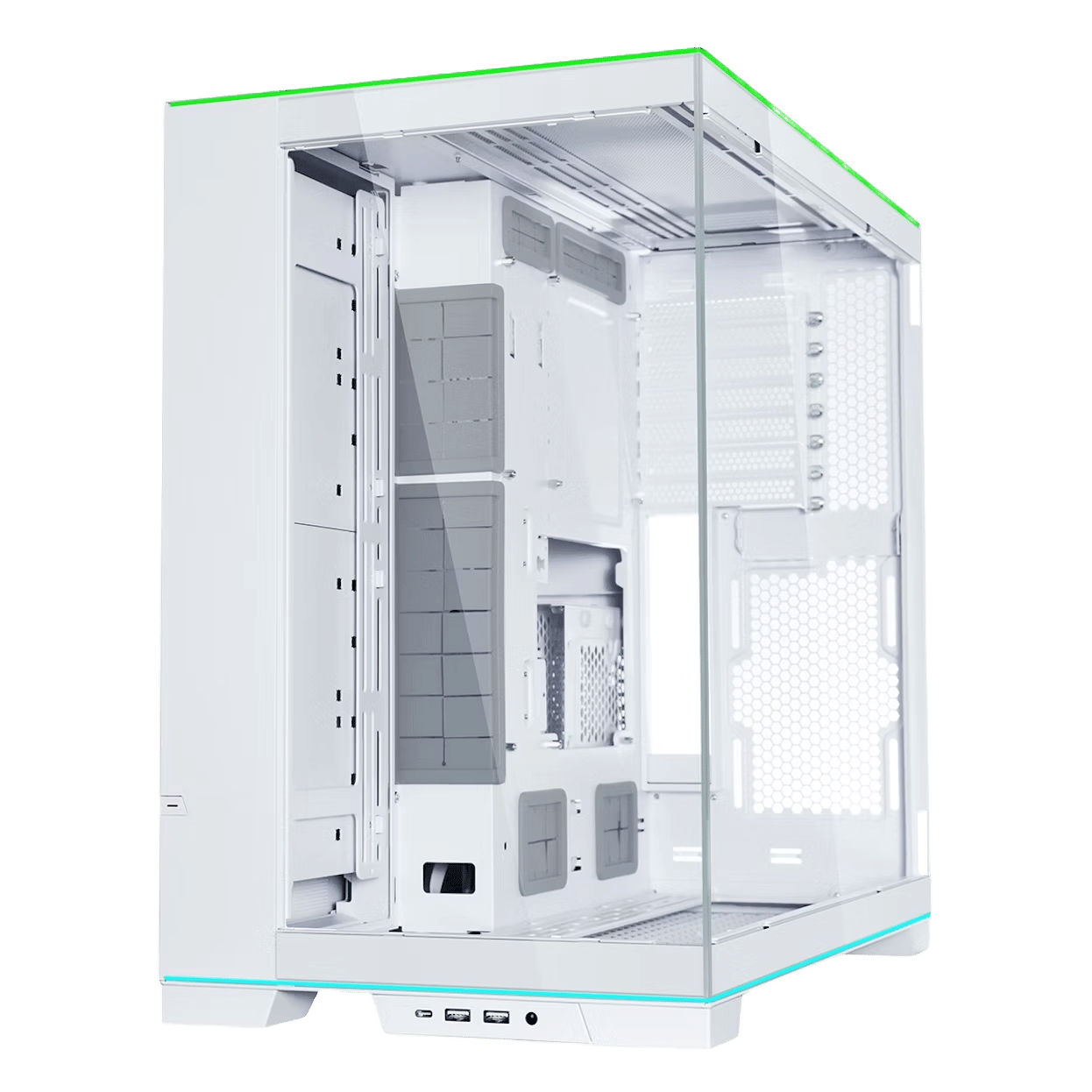 Lian Li O11D EVO RGB Mid Tower Case in White - CCL Computers